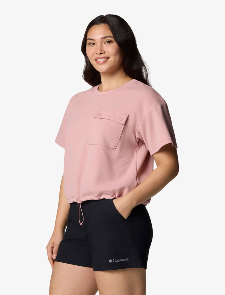 Columbia Granite Point Knit Kadın Pembe T-Shirt Columbia Granite Point Knit Kadın Pembe T-Shirt