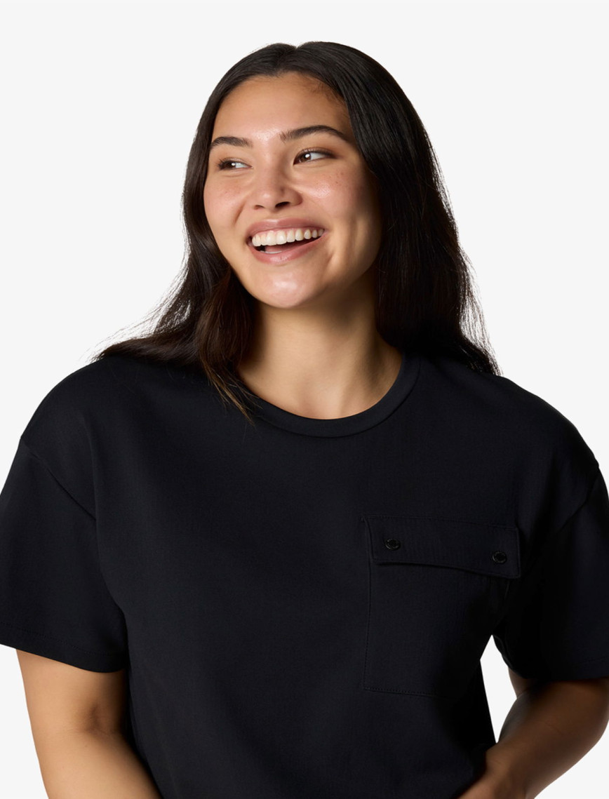 Columbia Granite Point Knit Kadın Siyah T-Shirt Columbia Granite Point Knit Kadın Siyah T-Shirt