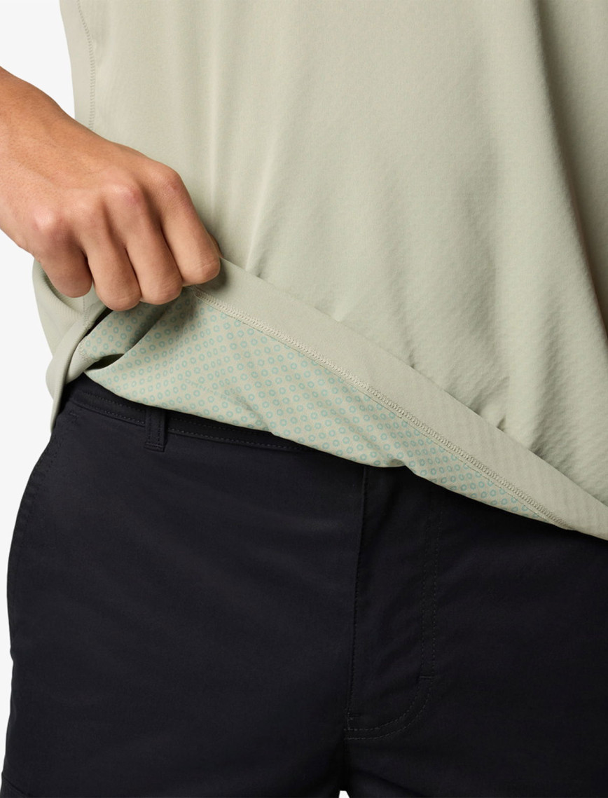 Columbia Zero Rules Light Erkek Yeşil T-Shirt Columbia Zero Rules Light Erkek Yeşil T-Shirt