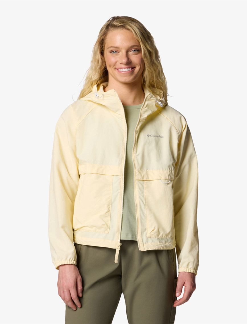 Columbia Spire Valley Kadın Sarı Rüzgarlık
