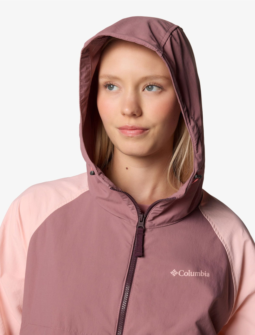 Columbia Spire Valley Kadın Bordo Rüzgarlık Columbia Spire Valley Kadın Bordo Rüzgarlık