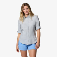 Columbia Womens Tamiami Kadın Gri Gömlek Columbia Womens Tamiami Kadın Gri Gömlek