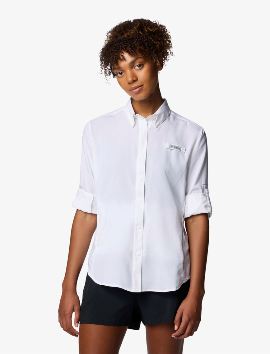 Columbia Womens Tamiami Kadın Beyaz Gömlek Columbia Womens Tamiami Kadın Beyaz Gömlek