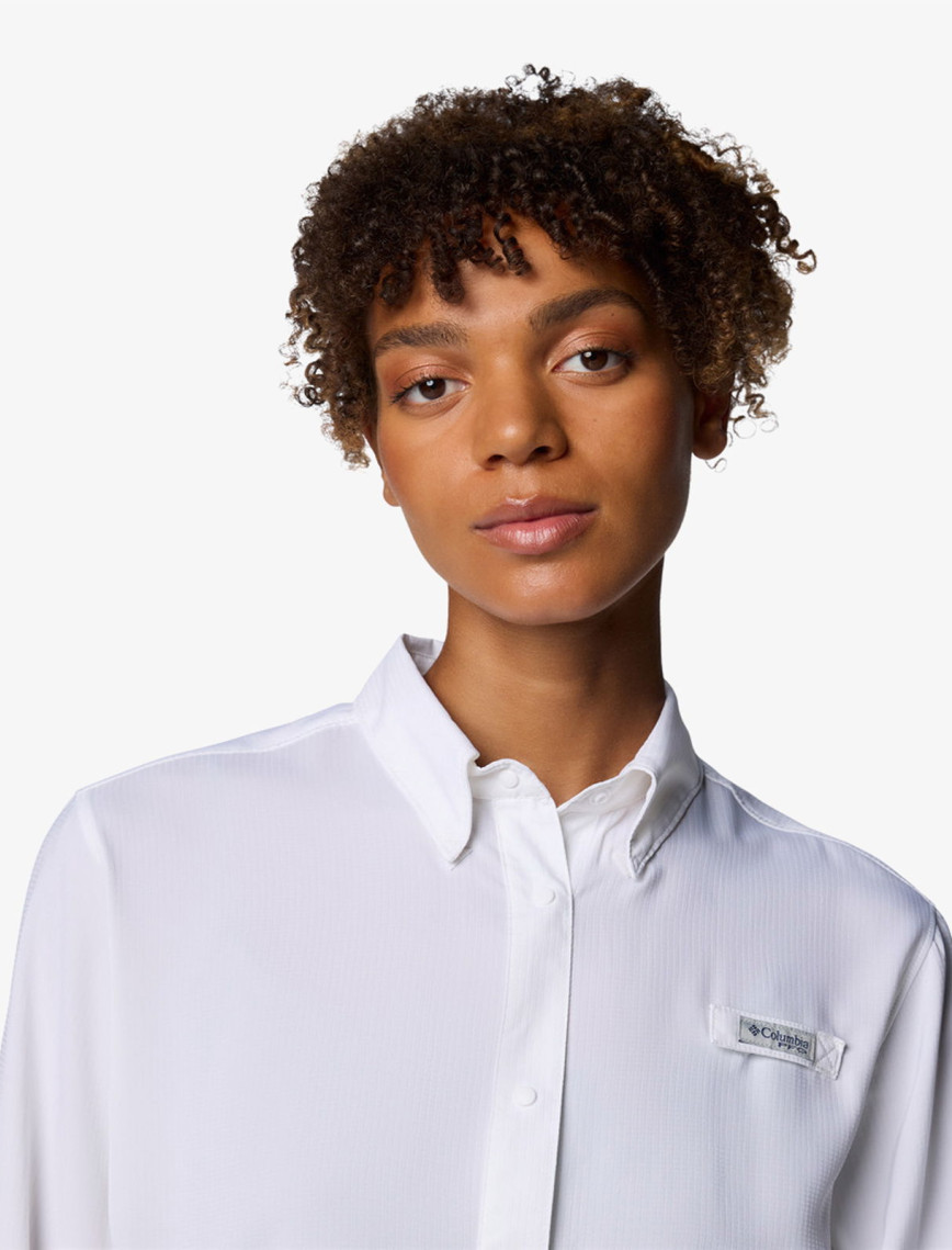 Columbia Womens Tamiami Kadın Beyaz Gömlek Columbia Womens Tamiami Kadın Beyaz Gömlek