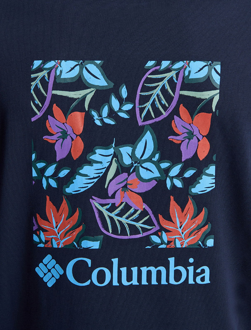 Columbia Csc M Comfort Pasteled Framed Erkek Lacivert T-Shirt Columbia Csc M Comfort Pasteled Framed Erkek Lacivert T-Shirt