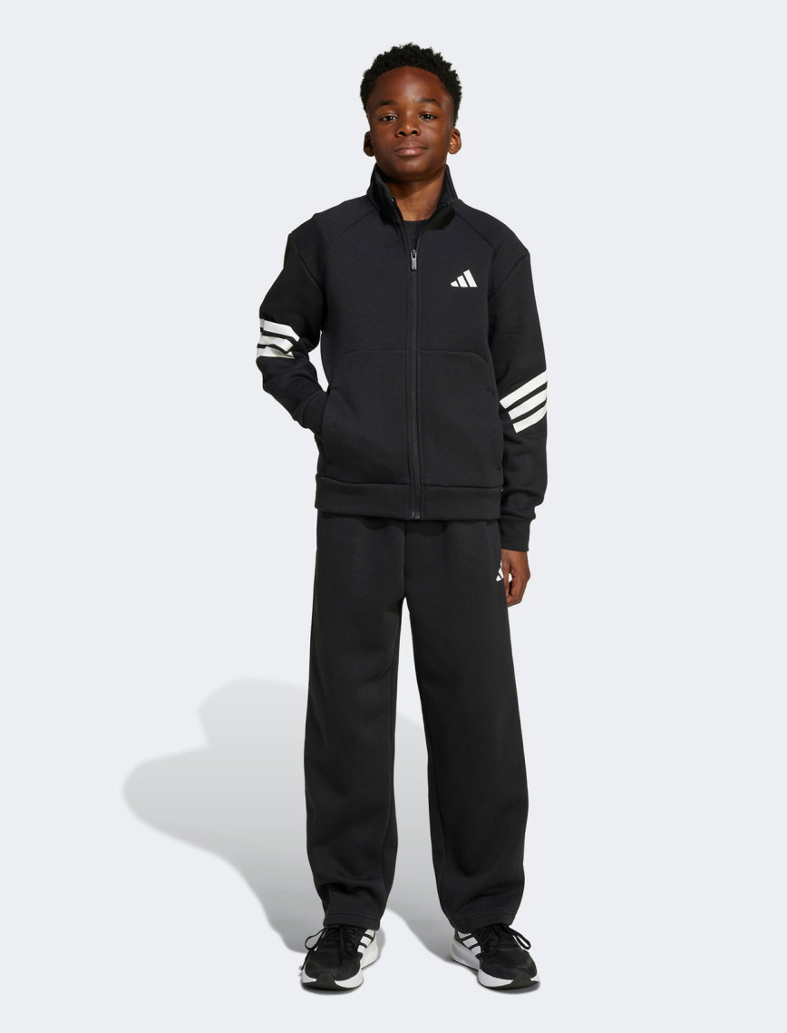 adidas Junior FI 3-Stripes Çocuk Siyah Eşofman Takımı adidas Junior FI 3-Stripes Çocuk Siyah Eşofman Takımı