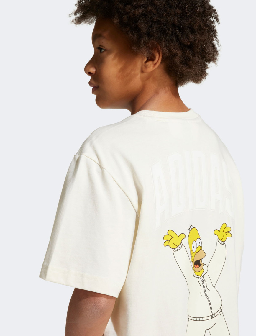 adidas Junior The Simpsons Graphic Çocuk Krem T-Shirt adidas Junior The Simpsons Graphic Çocuk Krem T-Shirt
