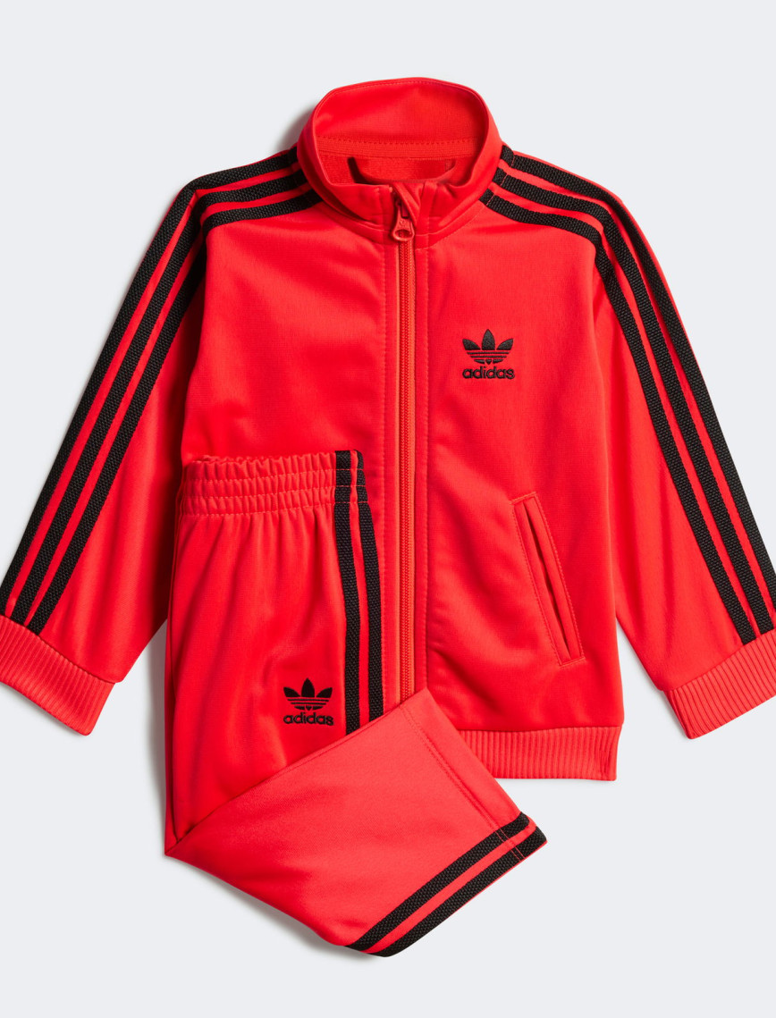 adidas Firebird Track Suit Çocuk Kırmızı Eşofman Takımı adidas Firebird Track Suit Çocuk Kırmızı Eşofman Takımı