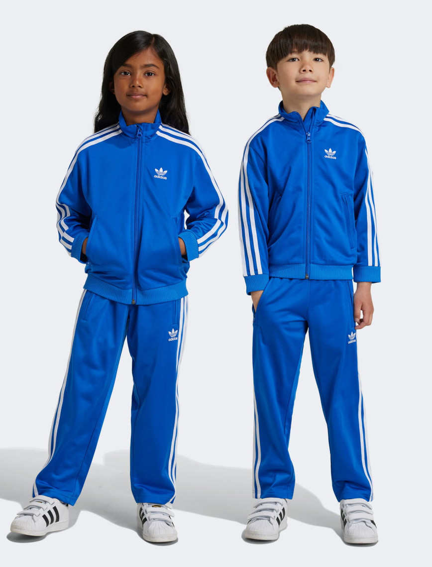 adidas Firebird Çocuk Mavi Eşofman Takımı adidas Firebird Çocuk Mavi Eşofman Takımı