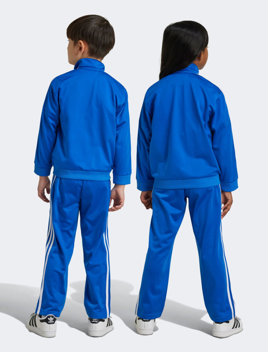 adidas Firebird Çocuk Mavi Eşofman Takımı adidas Firebird Çocuk Mavi Eşofman Takımı