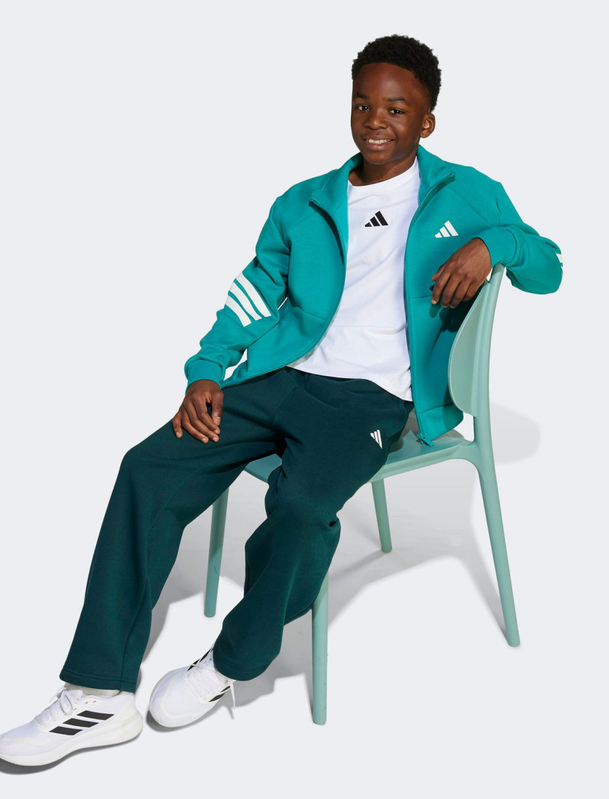 adidas Junior FI 3-Stripes Çocuk Yeşil Eşofman Takımı adidas Junior FI 3-Stripes Çocuk Yeşil Eşofman Takımı