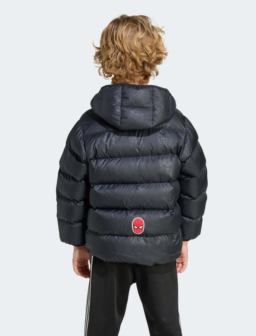 adidas Little Kids Marvel Spider-Man Çocuk Siyah Ceket adidas Little Kids Marvel Spider-Man Çocuk Siyah Ceket