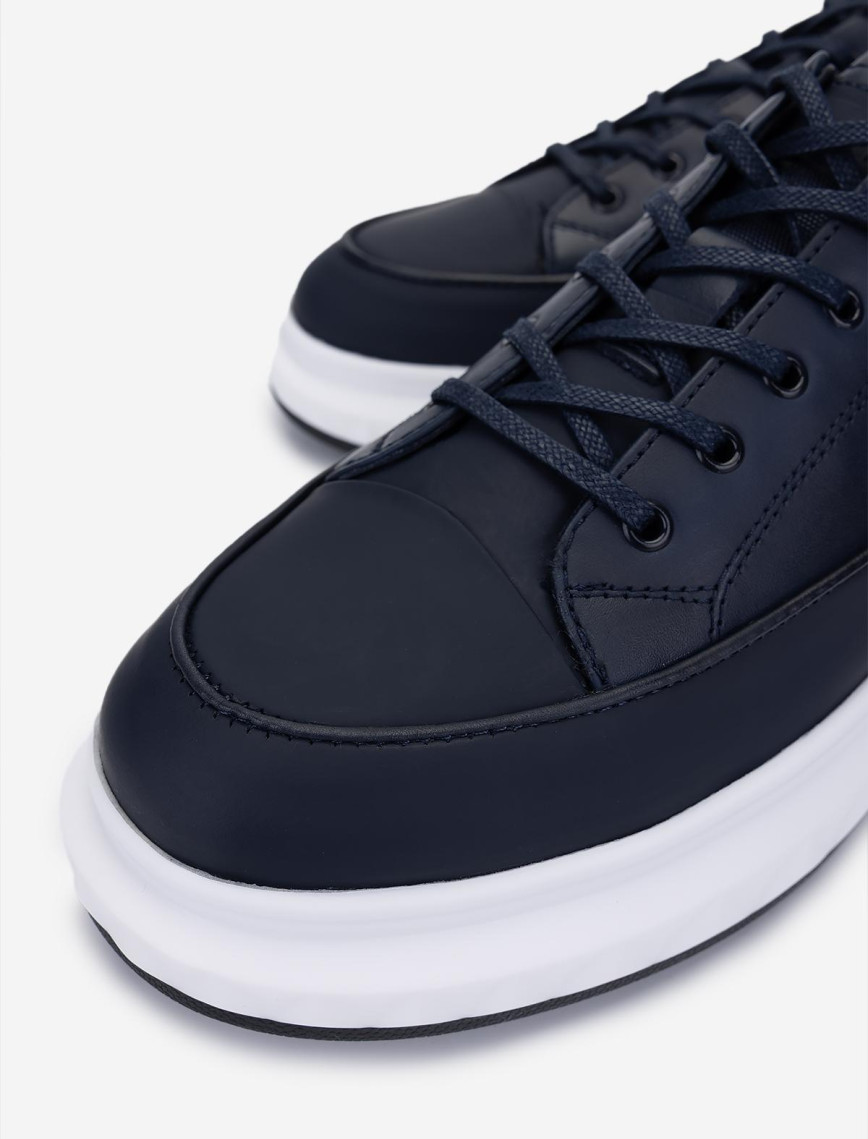 Valmenti Erkek Hakiki Deri Lacivert Casual Ayakkabı Valmenti Erkek Hakiki Deri Lacivert Casual Ayakkabı