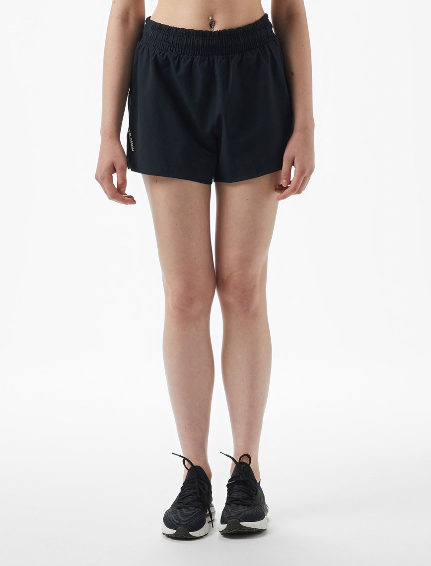 Salomon Shkout Easy 4 Kadın Siyah Koşu Şortu Salomon Shkout Easy 4 Kadın Siyah Koşu Şortu