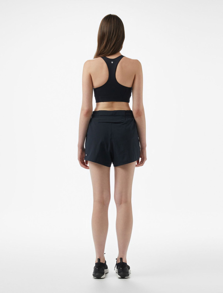 Salomon Shkout Easy 4 Kadın Siyah Koşu Şortu Salomon Shkout Easy 4 Kadın Siyah Koşu Şortu