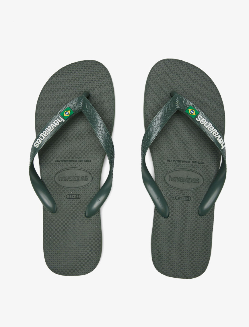 Havaianas Brasil Logo Erkek Yeşil Terlik Havaianas Brasil Logo Erkek Yeşil Terlik