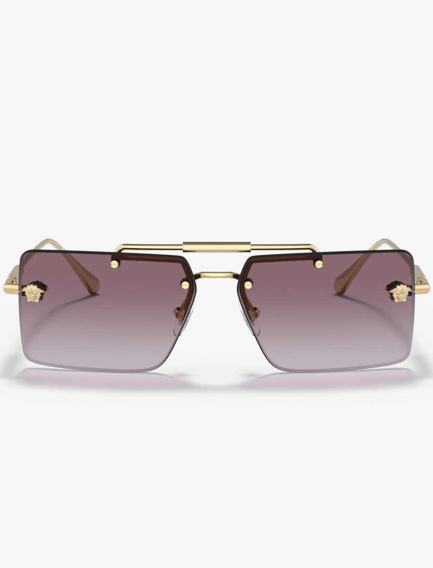 Versace Metal Kadın Altın Güneş Gözlüğü