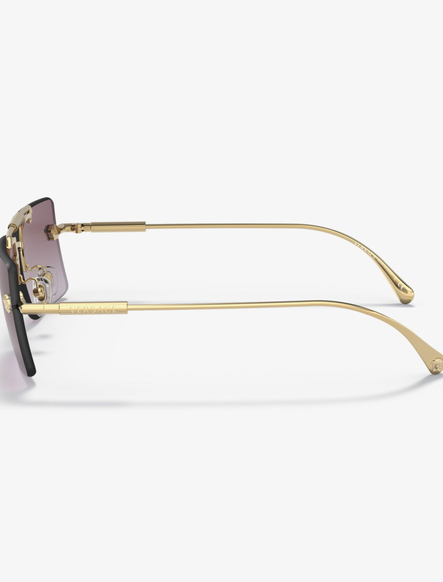 Versace Metal Kadın Altın Güneş Gözlüğü