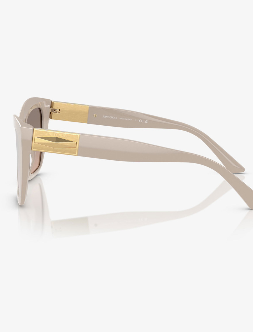 Jimmy Choo Acetate Kadın Beyaz Güneş Gözlüğü Jimmy Choo Acetate Kadın Beyaz Güneş Gözlüğü