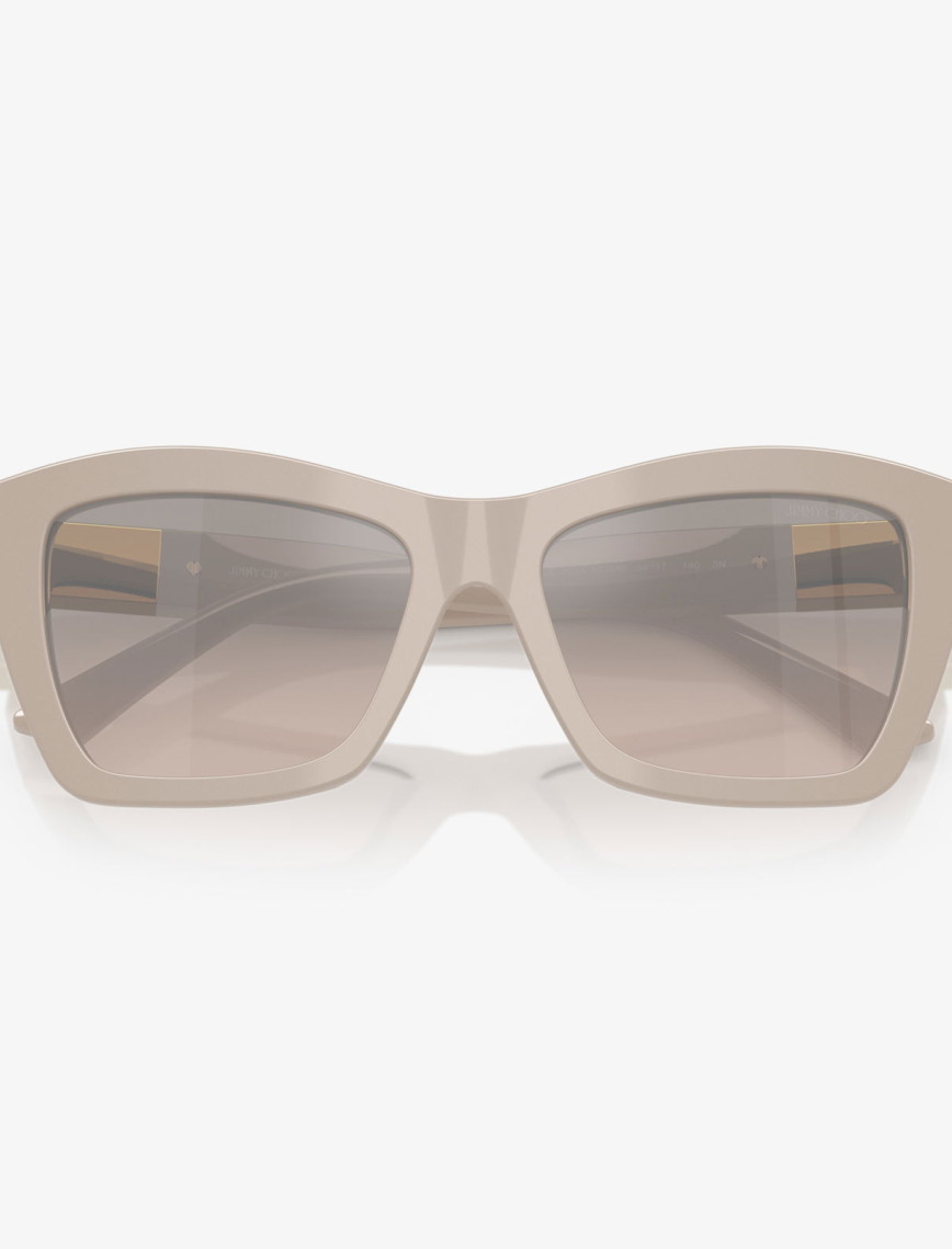 Jimmy Choo Acetate Kadın Beyaz Güneş Gözlüğü Jimmy Choo Acetate Kadın Beyaz Güneş Gözlüğü