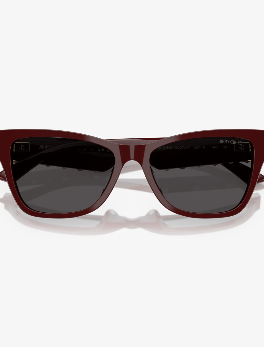 Jimmy Choo Acetate Kadın Kırmızı Güneş Gözlüğü Jimmy Choo Acetate Kadın Kırmızı Güneş Gözlüğü