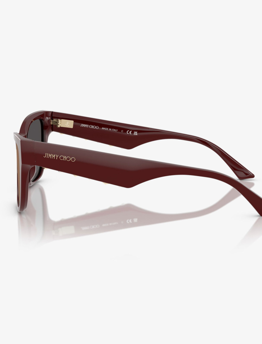 Jimmy Choo Acetate Kadın Kırmızı Güneş Gözlüğü Jimmy Choo Acetate Kadın Kırmızı Güneş Gözlüğü