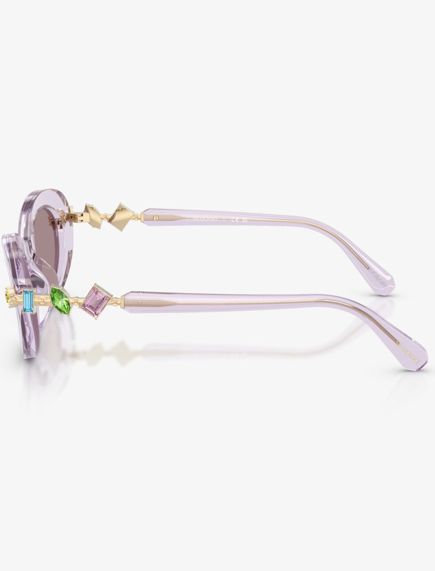 Swarovski SK6042 Kadın Mor Güneş Gözlüğü Swarovski SK6042 Kadın Mor Güneş Gözlüğü