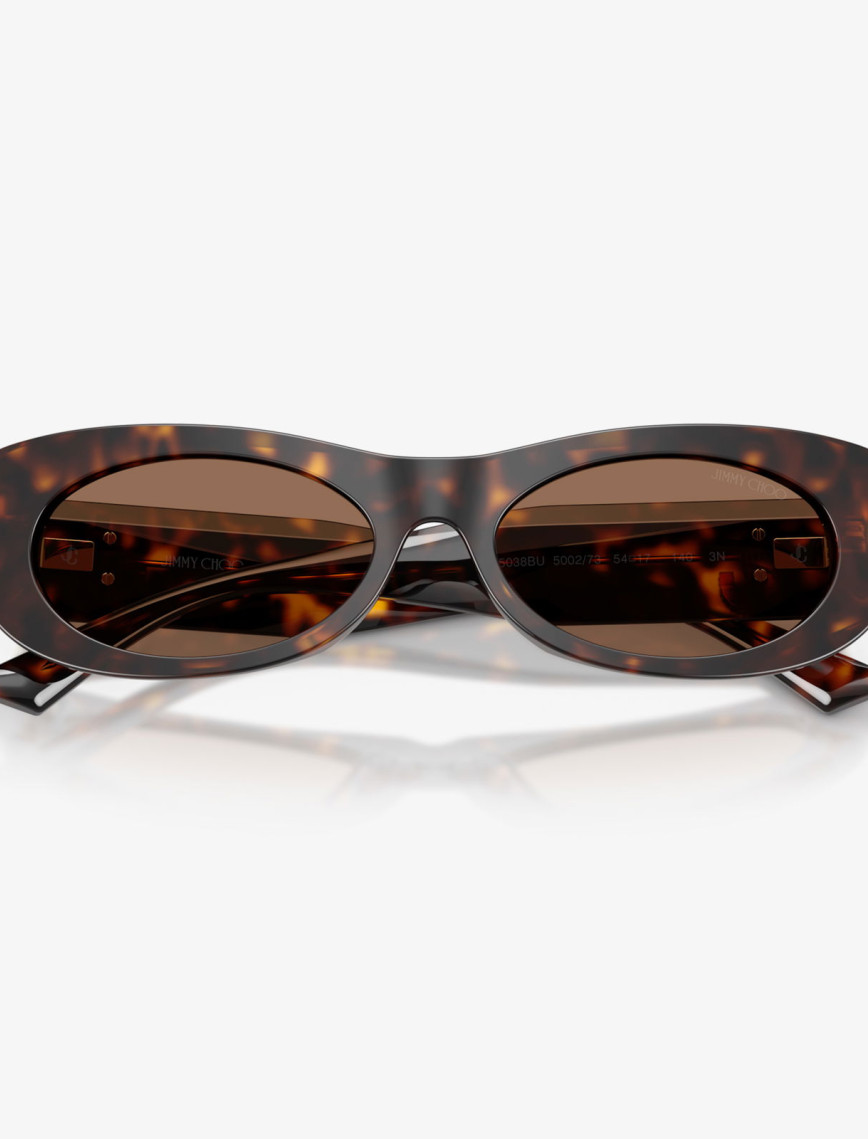 Jimmy Choo JC5038BU Kadın Kahverengi Güneş Gözlüğü Jimmy Choo JC5038BU Kadın Kahverengi Güneş Gözlüğü