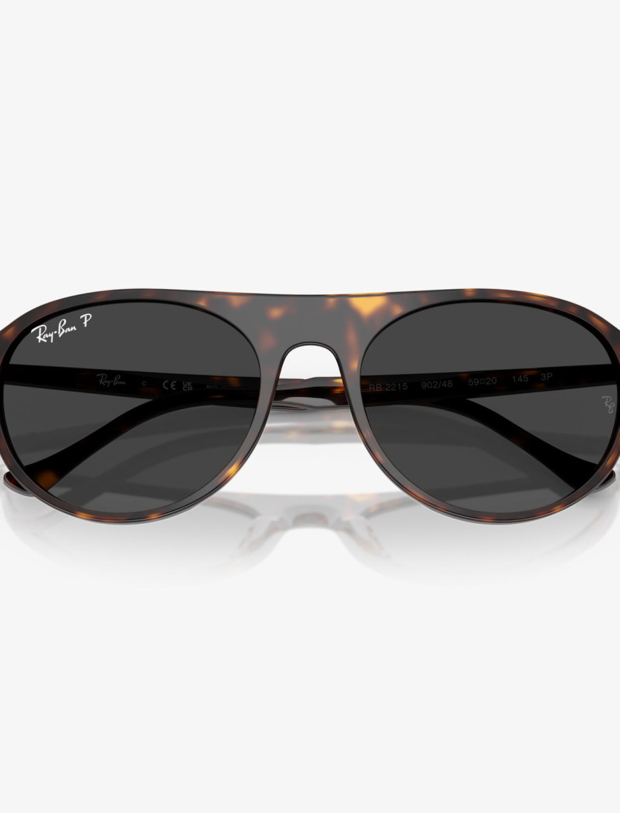 Ray-Ban RB2215 Unisex Kahverengi Güneş Gözlüğü Ray-Ban RB2215 Unisex Kahverengi Güneş Gözlüğü