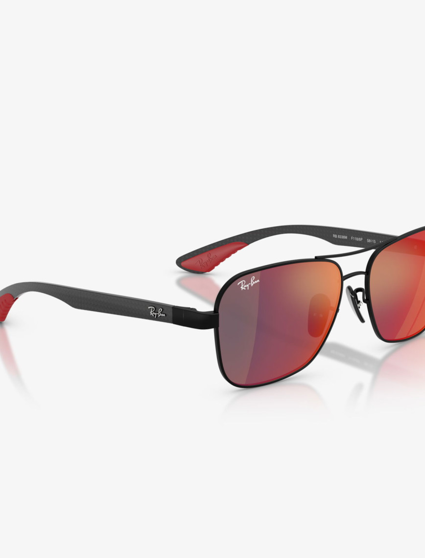 Ray-Ban RB8336M Unisex Siyah Güneş Gözlüğü Ray-Ban RB8336M Unisex Siyah Güneş Gözlüğü