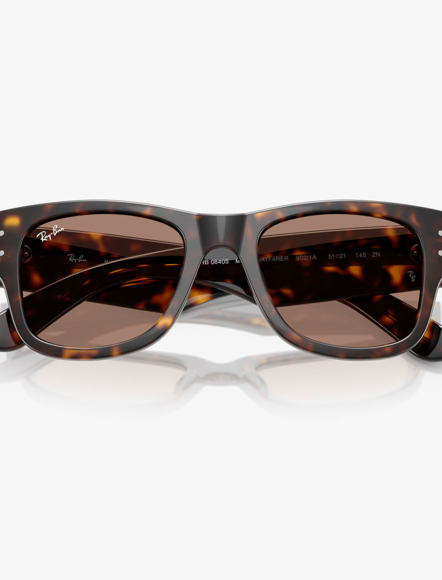 Ray-Ban RB0840S Unisex Kahverengi Güneş Gözlüğü Ray-Ban RB0840S Unisex Kahverengi Güneş Gözlüğü