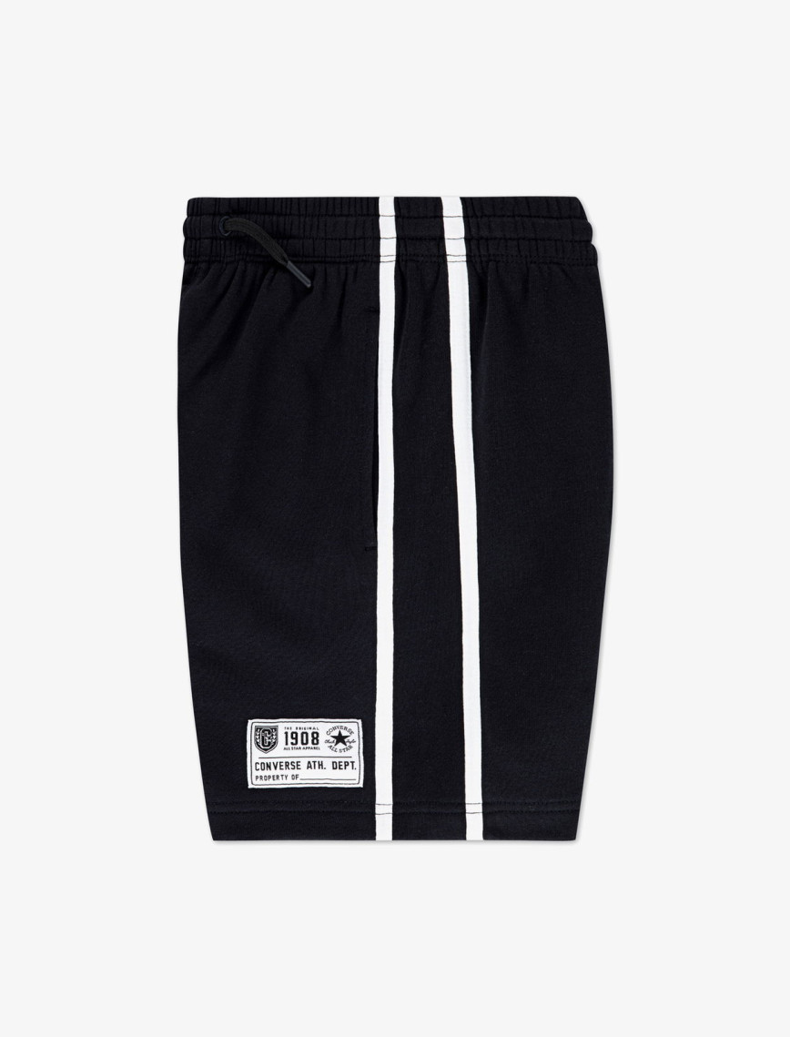 Converse Side Stripe Retro Çocuk Siyah Şort Converse Side Stripe Retro Çocuk Siyah Şort