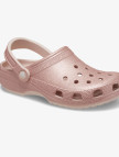 Crocs Classic Glitter Clog Unisex Gri Terlik Crocs Classic Glitter Clog Unisex Gri Terlik