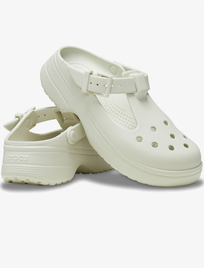 Crocs Classic Mary Jane Clog Unisex Bej Terlik Crocs Classic Mary Jane Clog Unisex Bej Terlik