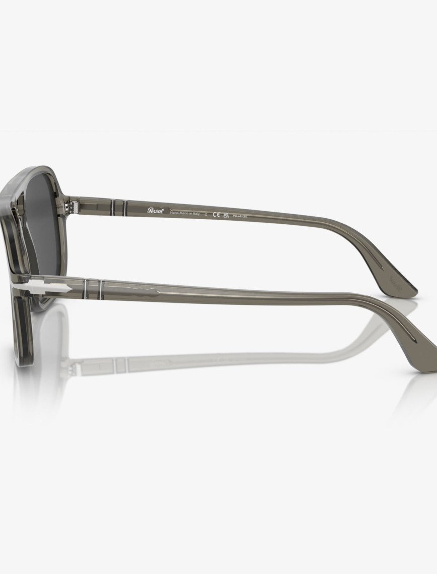 PERSOL 0PO3328S Acetate Erkek Gri Güneş Gözlüğü
