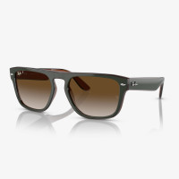 RAY-BAN 0RB4407 Injected Unisex Gri Güneş Gözlüğü