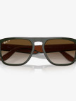 RAY-BAN 0RB4407 Injected Unisex Gri Güneş Gözlüğü RAY-BAN 0RB4407 Injected Unisex Gri Güneş Gözlüğü