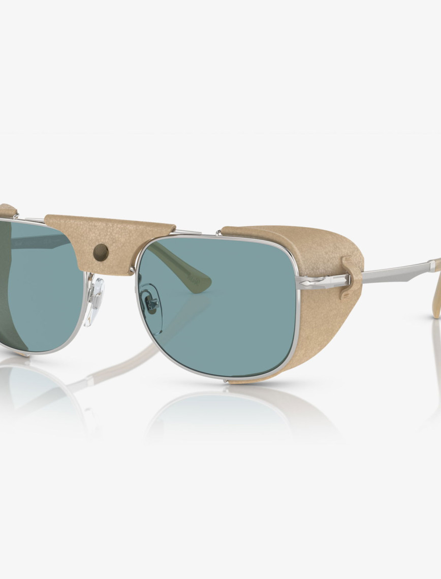 PERSOL 0PO1013SZ Erkek Gümüş Güneş Gözlüğü PERSOL 0PO1013SZ Erkek Gümüş Güneş Gözlüğü