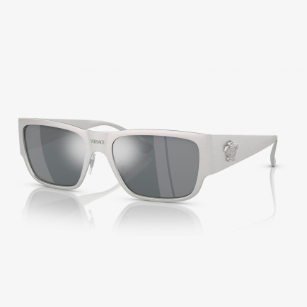 VERSACE 0VE2262 Erkek Gümüş Güneş Gözlüğü