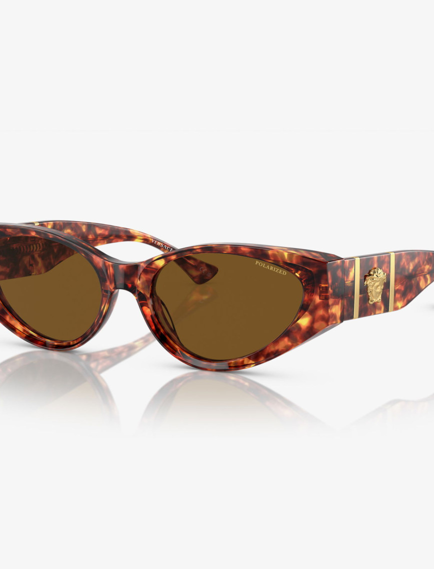 VERSACE 0VE4454 Kadın Kahverengi Güneş Gözlüğü