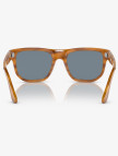 PERSOL 0PO3306S Unisex Kahverengi Güneş Gözlüğü PERSOL 0PO3306S Unisex Kahverengi Güneş Gözlüğü