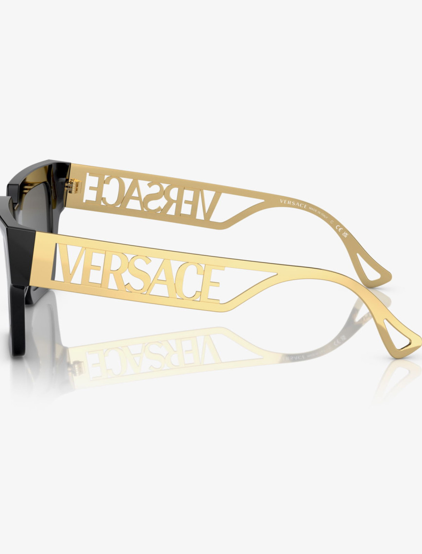 VERSACE 0VE4431 Kadın Siyah Güneş Gözlüğü VERSACE 0VE4431 Kadın Siyah Güneş Gözlüğü