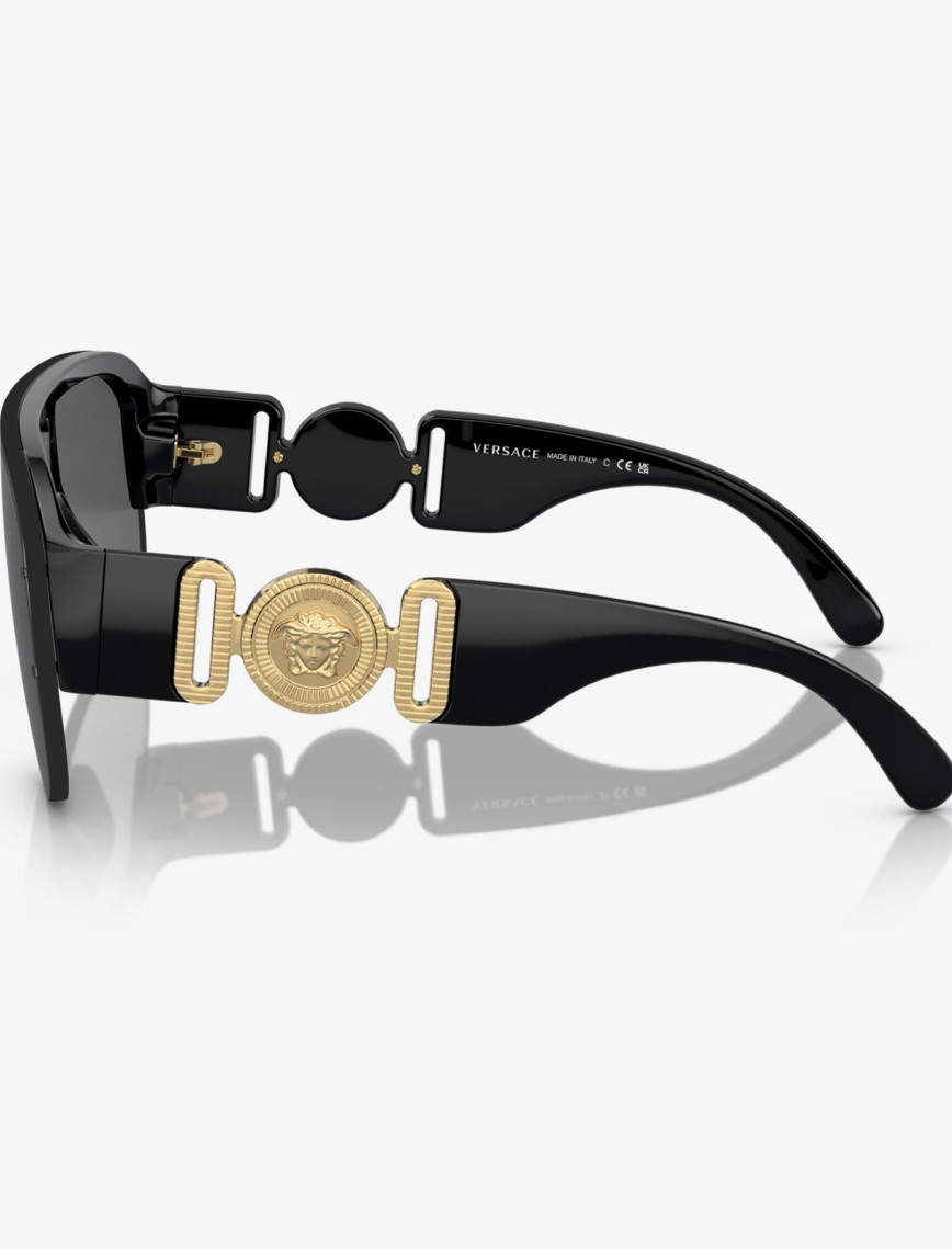 VERSACE 0VE4391 Erkek Siyah Güneş Gözlüğü VERSACE 0VE4391 Erkek Siyah Güneş Gözlüğü