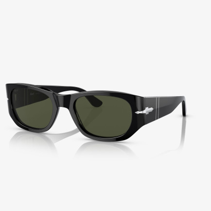 PERSOL 0PO3307S Unisex Siyah Güneş Gözlüğü PERSOL 0PO3307S Unisex Siyah Güneş Gözlüğü