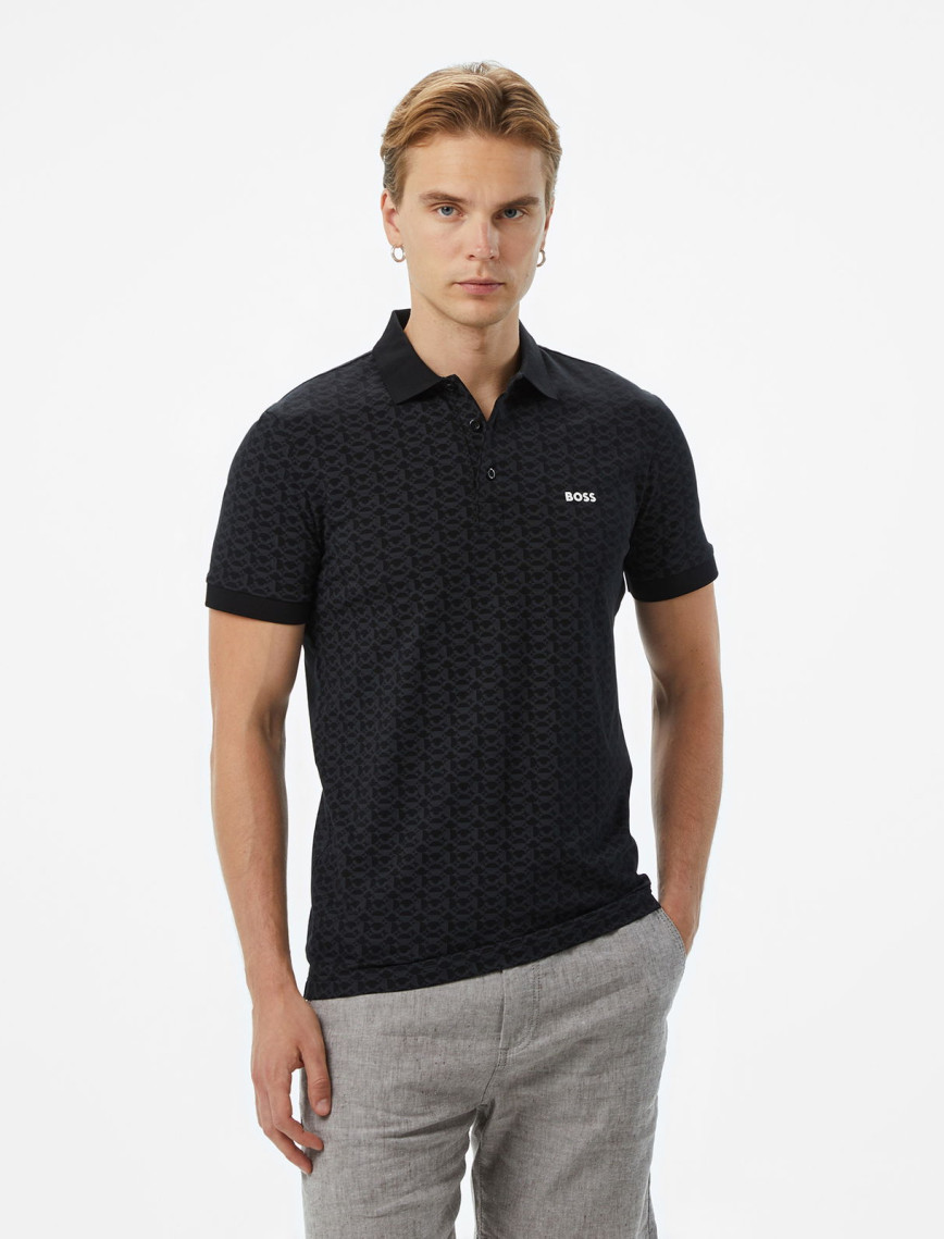 BOSS Paddy Striped Erkek Beyaz Polo BOSS Paddy Striped Erkek Beyaz Polo