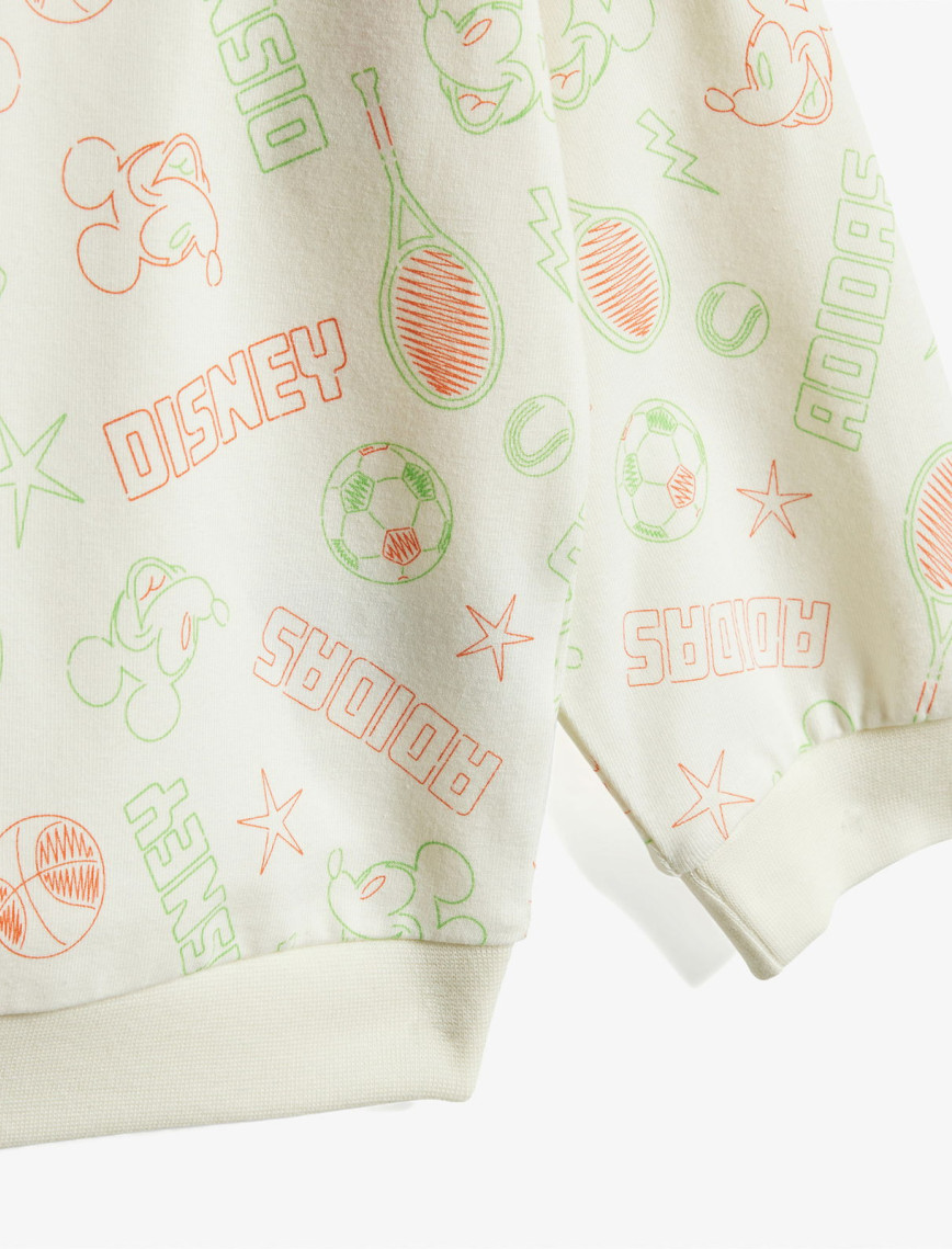 adidas Disney Mickey Mouse Çocuk Beyaz Eşofman Takımı adidas Disney Mickey Mouse Çocuk Beyaz Eşofman Takımı