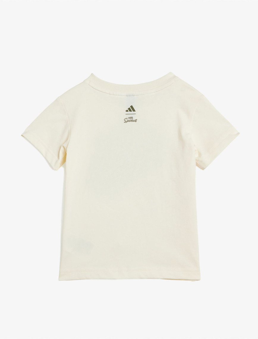 adidas Simpsons Çocuk Krem Şort Takımı adidas Simpsons Çocuk Krem Şort Takımı
