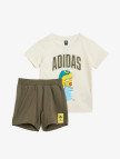 adidas Simpsons Çocuk Krem Şort Takımı adidas Simpsons Çocuk Krem Şort Takımı