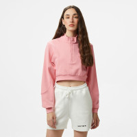 UNITED4 Örme Crop Kadın Pembe Sweatshirt UNITED4 Örme Crop Kadın Pembe Sweatshirt