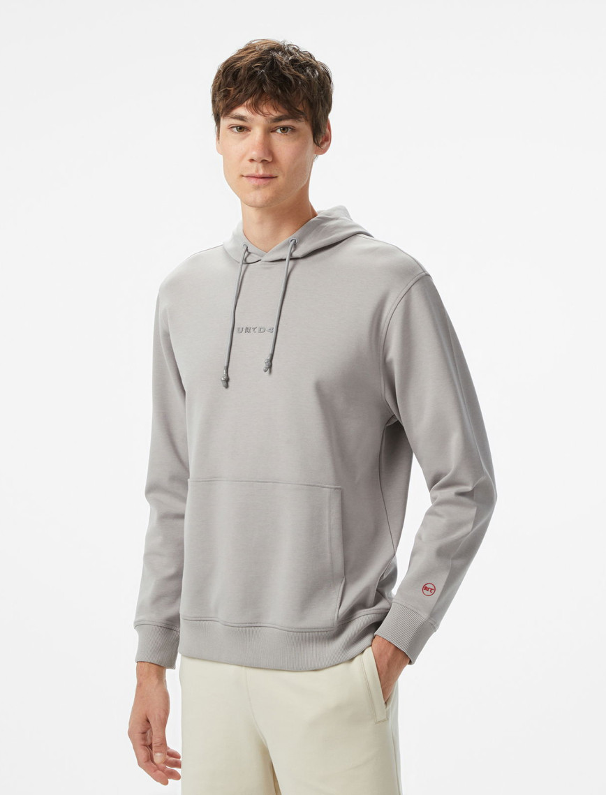 UNITED4 Erkek Gri Sweatshirt UNITED4 Erkek Gri Sweatshirt